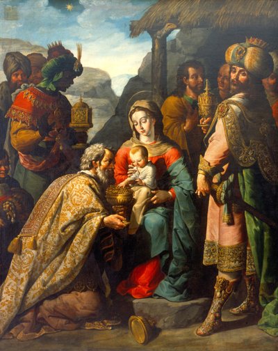 The Adoration of the Kings by José Juárez